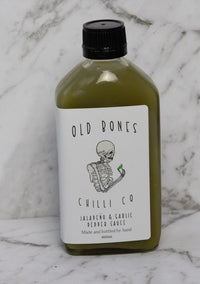 Old Bones Jalapeno & Garlic Pepper Sauce