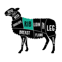 The Paddock Butchery Pasture Raised Lamb Rack