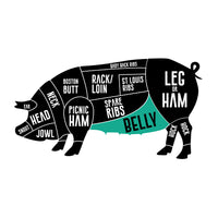 Pasture Raised Pork Belly | Per kg